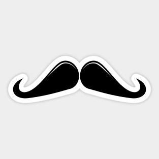 Ringmaster Moustache Sticker